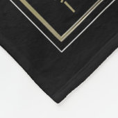 Queen Of The Night Moonflower Ephyllum Japanese Fl Fleece Deken (Hoek)