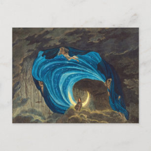 Queen of the Night Scene by Simon Quaglio Briefkaart