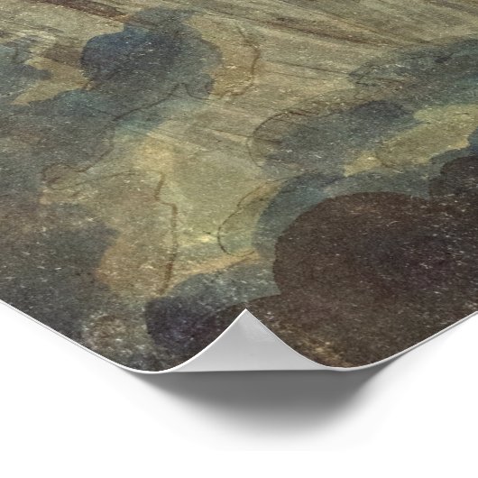 Queen of the Night Scene by Simon Quaglio Poster (Hoek)