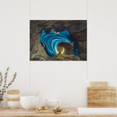 Queen of the Night Scene by Simon Quaglio Poster (Keuken)