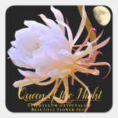 Queen of the Night Vierkante Sticker (Voorkant)