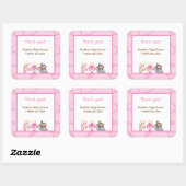 Queen of the Oerwoud & Friends Square Sticker (Vel)