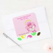 Queen of the Oerwoud SQUARE Favor Sticker (Envelop)