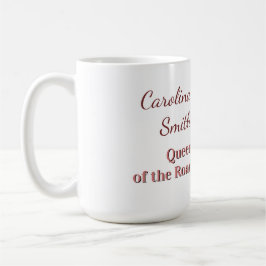 Queen of the Road Verjaardag Vrouw Vrachtwagenchau Koffiemok