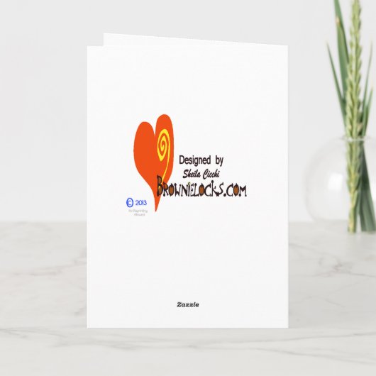 Queen of The Shack Wenskaart - Pas het aan! Kaart (Achterkant)