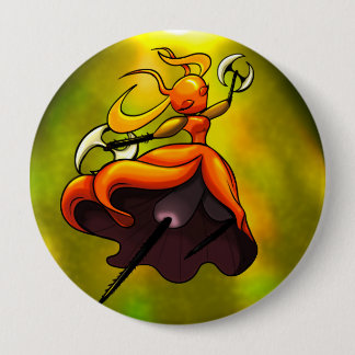 Queen of the Skarr Ronde Button 4,0 Cm