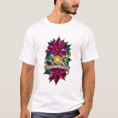 Queen of the Solstice Poinsettia T-Shirt | Vibrant (Voorkant)