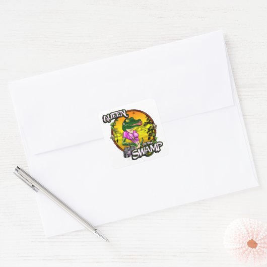 Queen of the Swamp Stickers (Envelop)