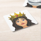 Queen Onderzetter (Schuin)