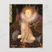 Queen - Oranje Tabby kat 46 Briefkaart (Voorkant)