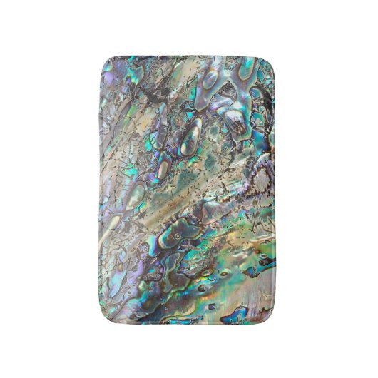 Queen paua shell badmat (Voorkant Verticaal)