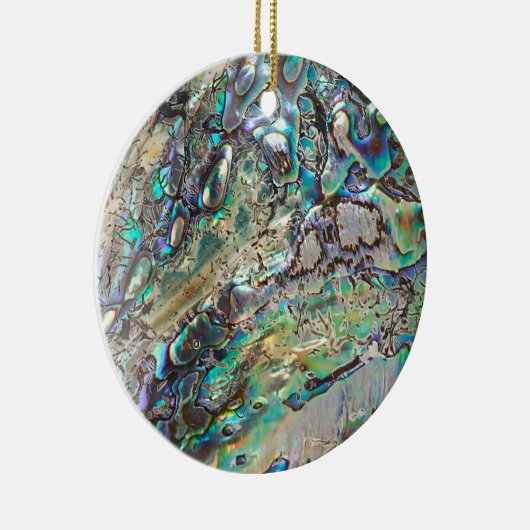 Queen paua shell keramisch ornament (Rechts)