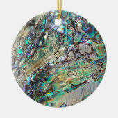 Queen paua shell keramisch ornament (Voorkant)