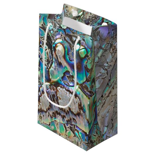 Queen paua shell klein cadeauzakje (Voorkant Gekanteld)
