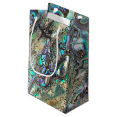 Queen paua shell klein cadeauzakje (Achterkant Gekanteld)