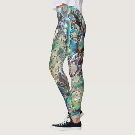 Queen paua shell leggings