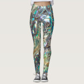 Queen paua shell leggings