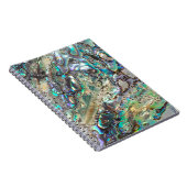 Queen paua shell notitieboek (Rechterzijde)