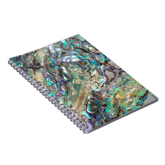 Queen paua shell notitieboek (Rechterzijde)