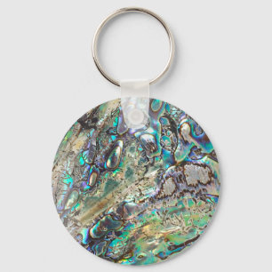 Queen paua shell sleutelhanger