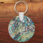 Queen paua shell sleutelhanger (Voorkant)