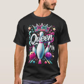 Queen Pin Shirt Bowler Bowling League For Bowling  (Voorkant)