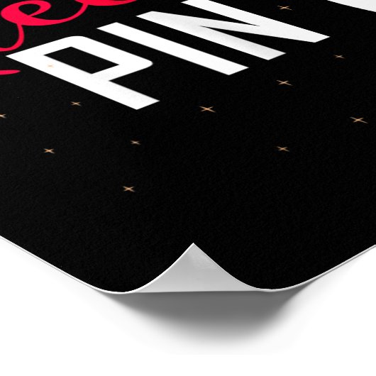 Queen Pin Shirt Bowler Bowling League For Bowling Poster (Hoek)