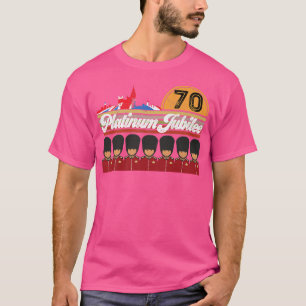 Queen Platinum Jubilee Queens Jubilee British UK G T-shirt