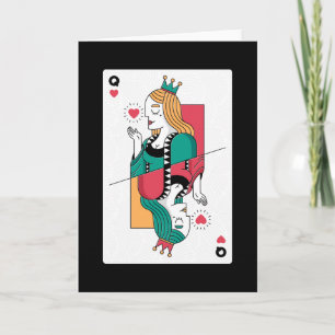 Queen Poker Kaart