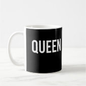 Queen Print Koffiemok (Links)