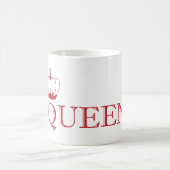 Queen Red Crown - aanpasbare achtergrondkleur Koffiemok (Center)