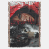 Queen Red Riding Hood Deken (Voorkant Verticaal)