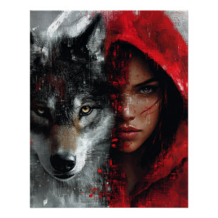 Queen Red Riding Hood Perfect Poster