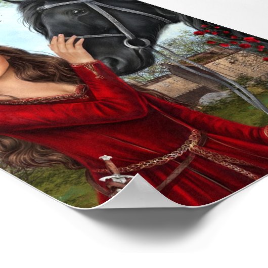 Queen Rosemary en Midas Character Art Print (Hoek)