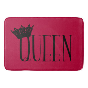 "QUEEN" — RUG BADMAT