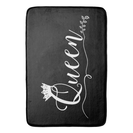 "QUEEN" — RUG BADMAT (Voorkant Verticaal)
