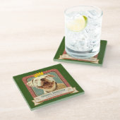 Queen Sally Beer Label Onderzetter (Schuin)