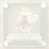 Queen Sally Beer Label Onderzetter (Achterkant)