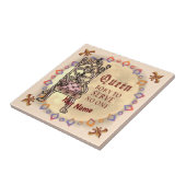 Queen Serves No One Tegeltje (Zijkant)