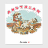 Queen Shamiram Custom-Cut Vinyl Sticker (Vel)