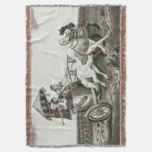 Queen Shamiram Throw Blanket Deken (Voorkant Verticaal)