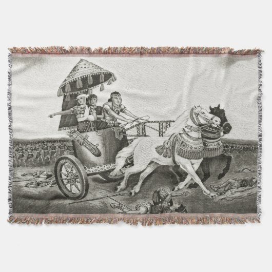 Queen Shamiram Throw Blanket Deken (Voorkant)