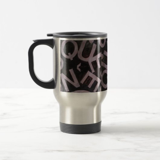 Queen Silver Travel Mug Reisbeker (Links)