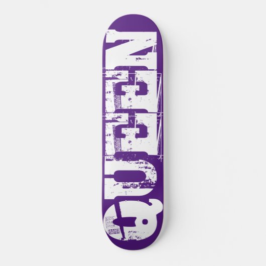 QUEEN Skateboard (Voorkant)