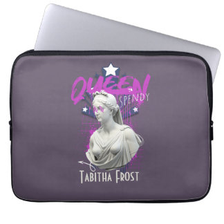 Queen Spendy gepersonaliseerd Laptop Sleeve