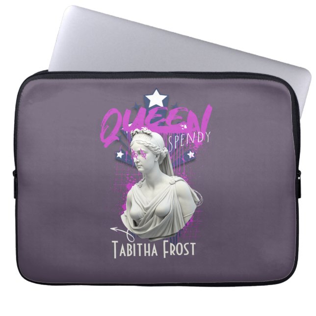 Queen Spendy gepersonaliseerd Laptop Sleeve (Voorkant)