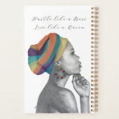 Queen Spiral Planner (Achterkant)