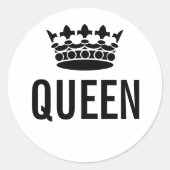 QUEEN STICKER (Voorkant)