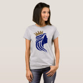 "Queen" T-shirt voor dames | Stijlvol grafisch T-s (Voorkant volledig)