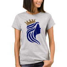 "Queen" T-shirt voor dames | Stijlvol grafisch T-s